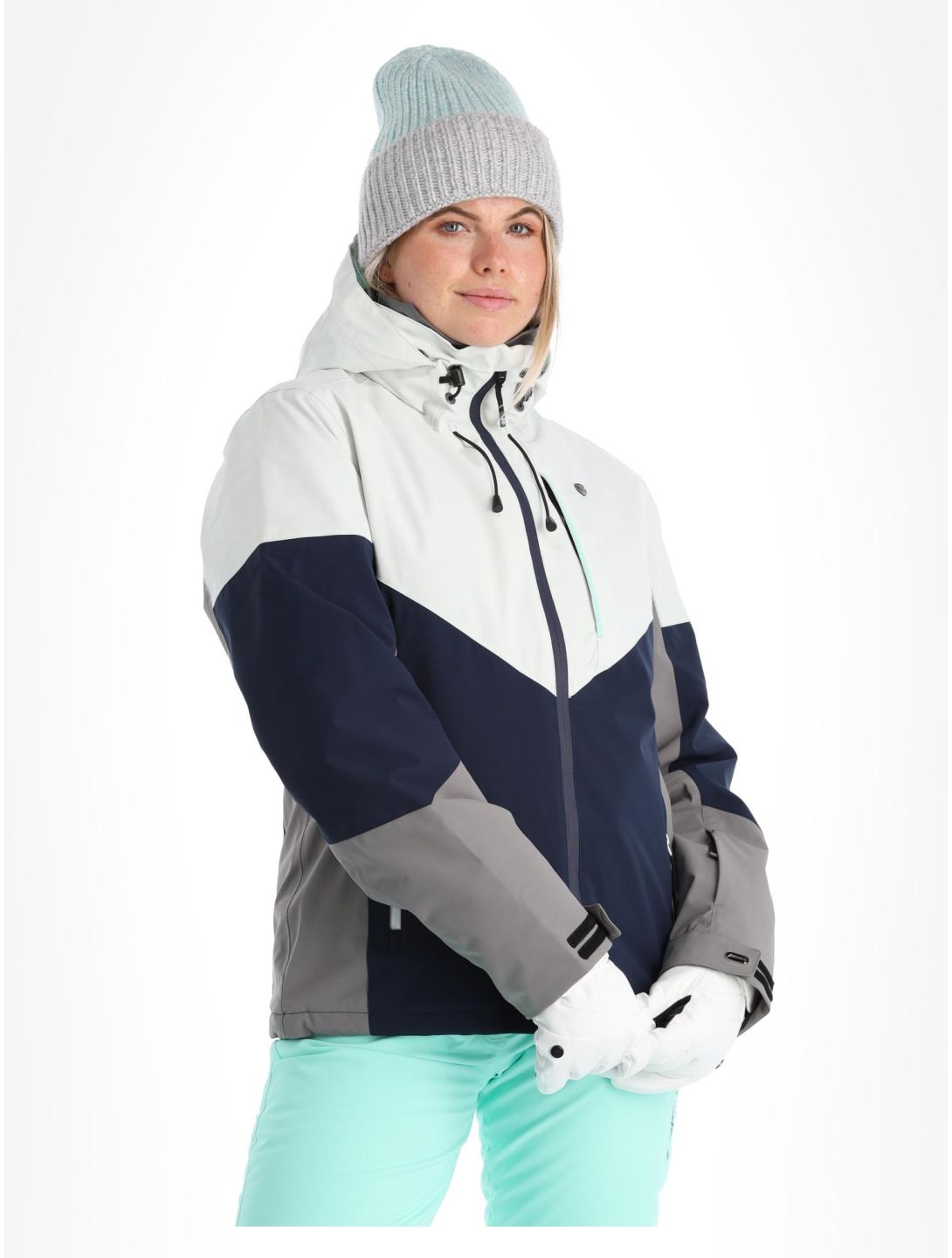 Rehall, Lou-R ski jacket women Light Grey blue, grey 