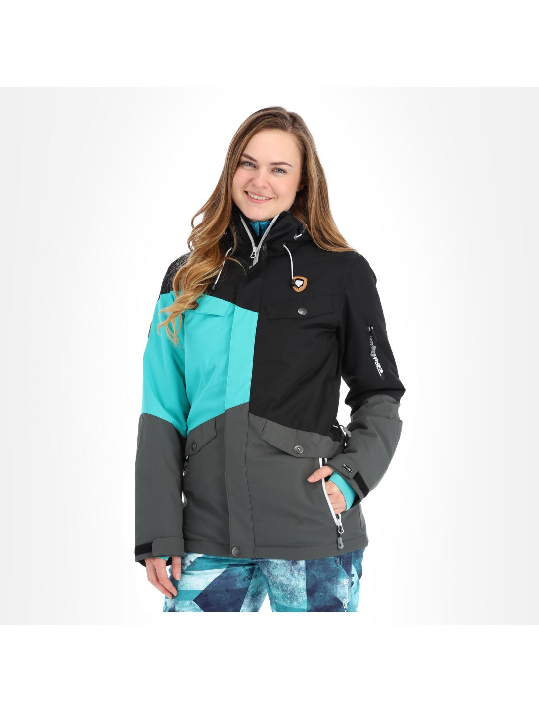 Rehall, Luba-R ski jacket women aqua blue