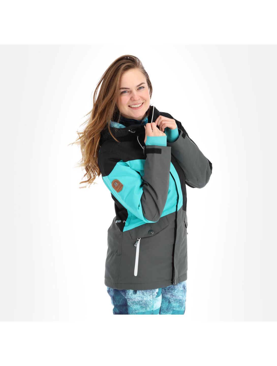 Rehall, Luba-R ski jacket women aqua blue