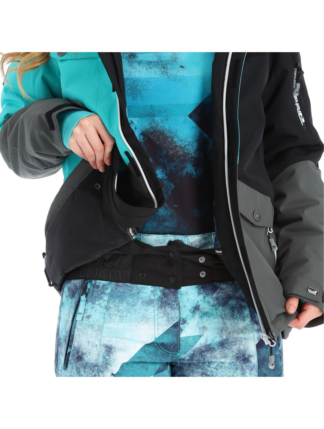 Rehall, Luba-R ski jacket women aqua blue