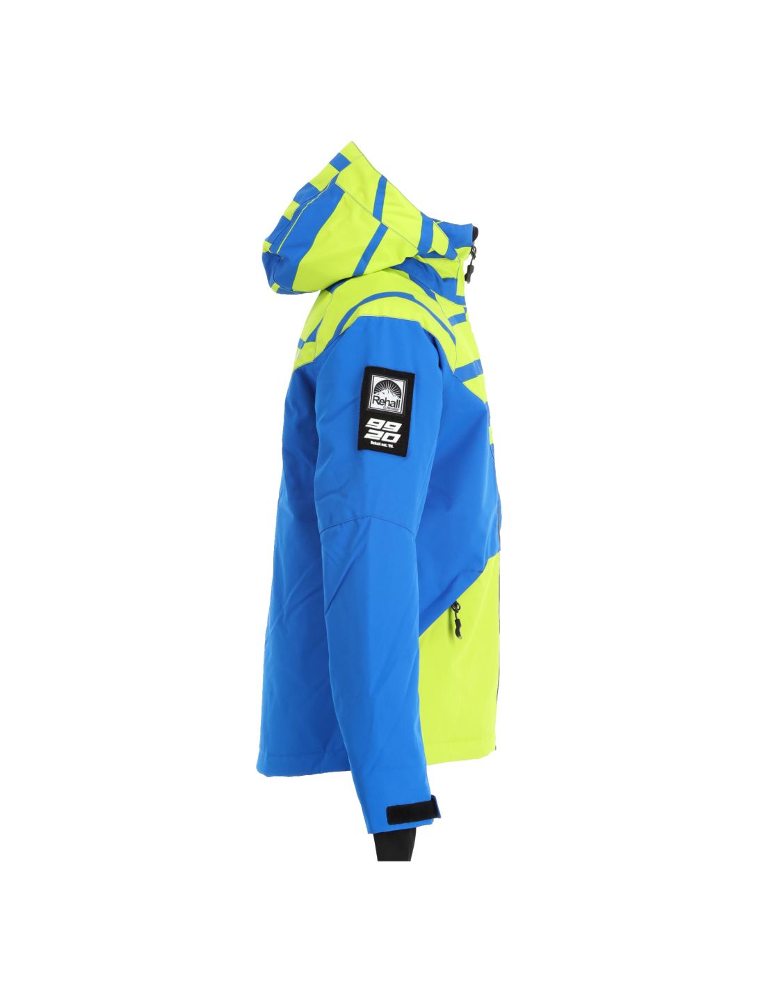 Rehall, Maine-R-Jr ski jacket kids slants lime green