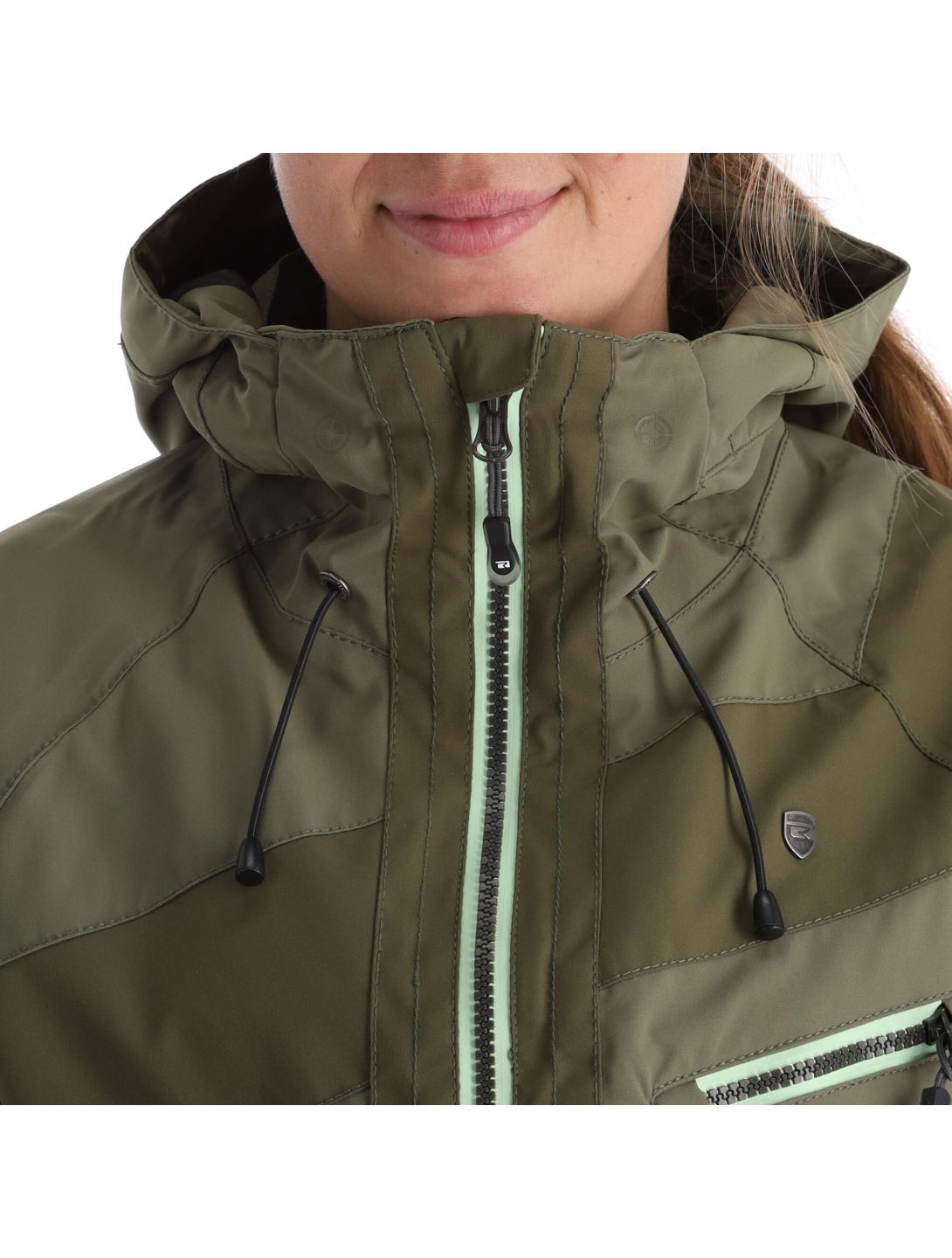 Rehall, Maus-R ski jacket women dusty olive green 