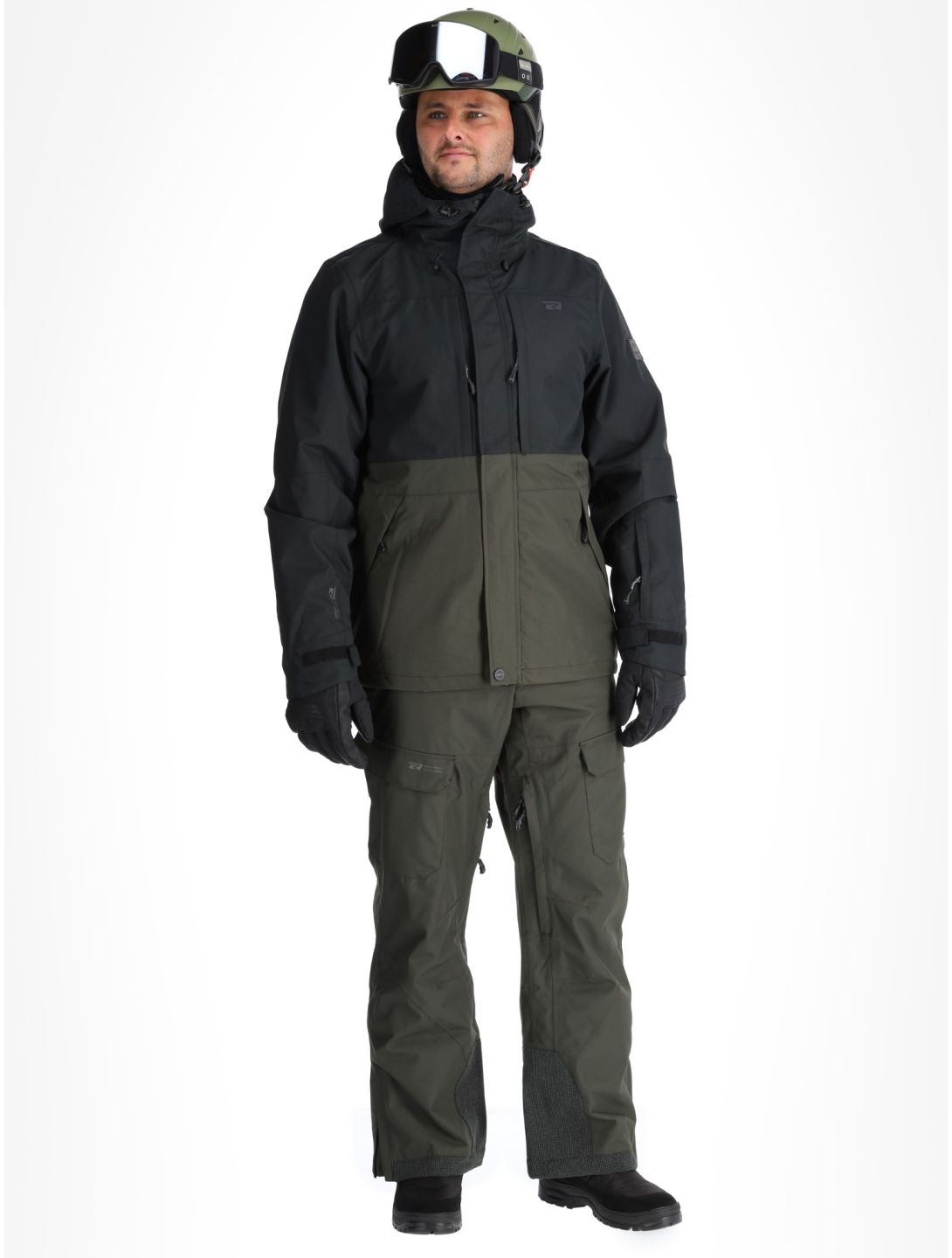 Rehall, Mayon-R ski jacket men Black black, grey 