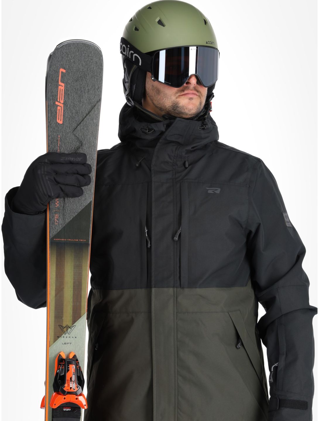 Rehall, Mayon-R ski jacket men Black black, grey 