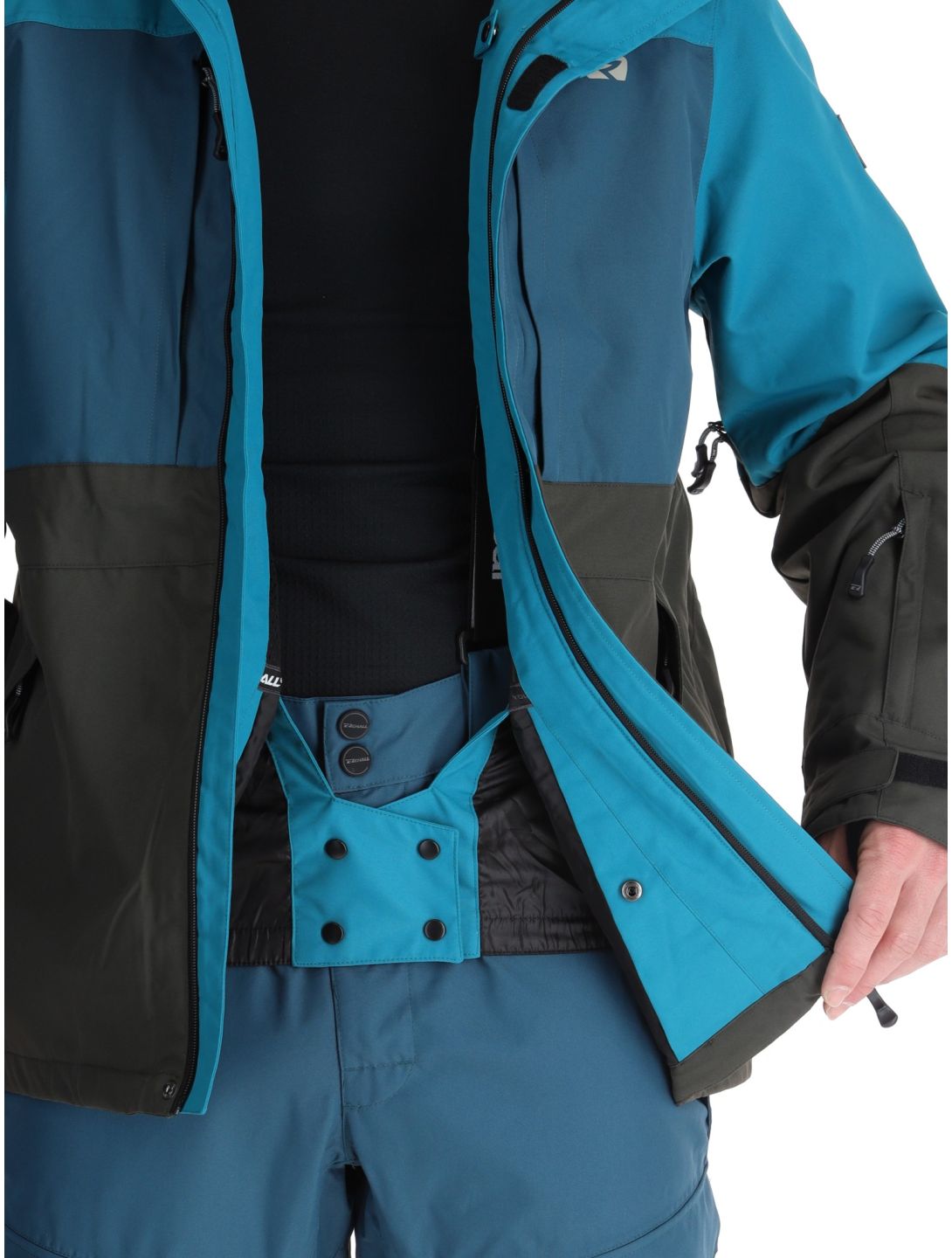 Rehall, Mayon-R ski jacket men Petrol green, grey 