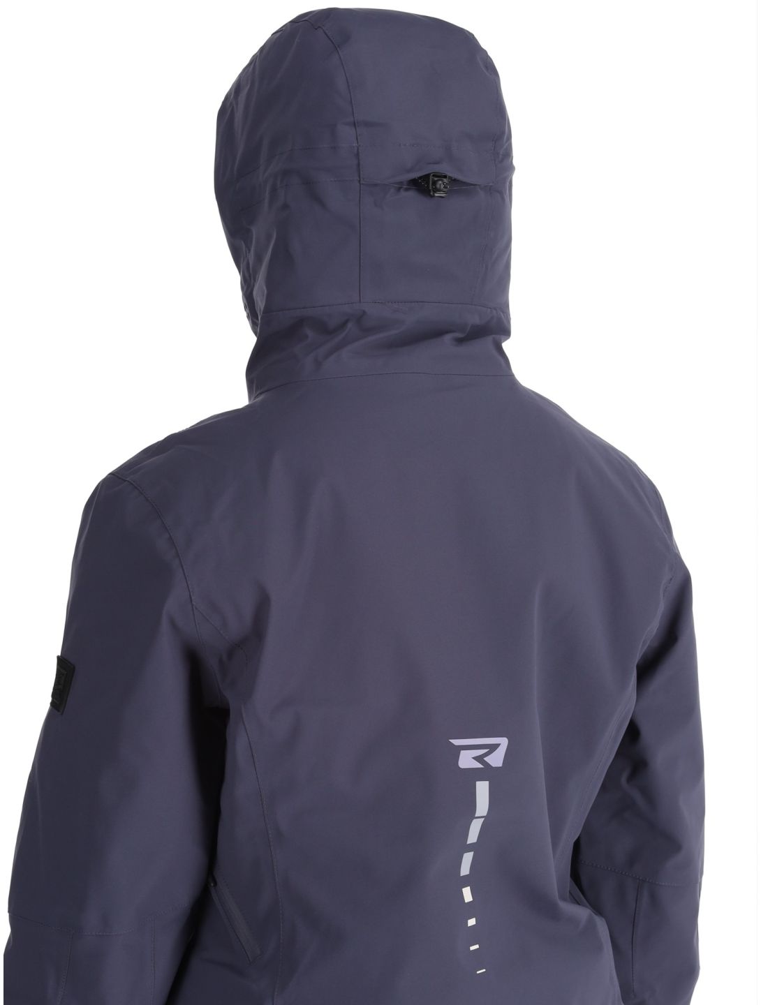 Rehall, Meave-R ski jacket women Graphite grey, purple 