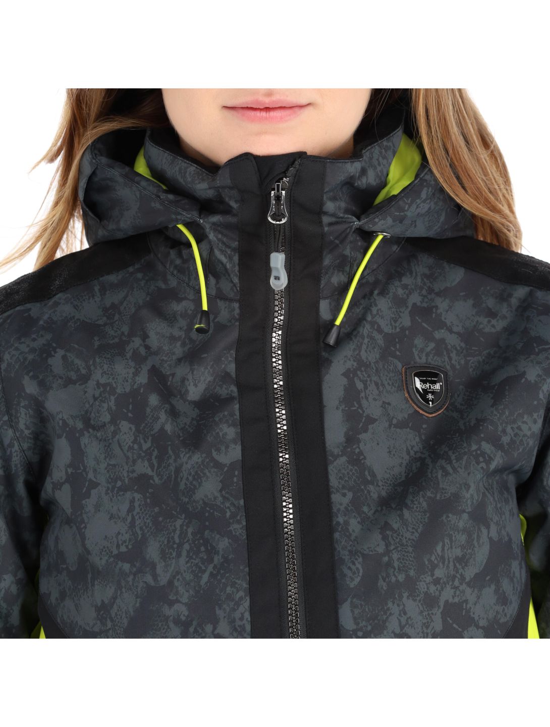 Rehall, Megan-R ski jacket women snake black