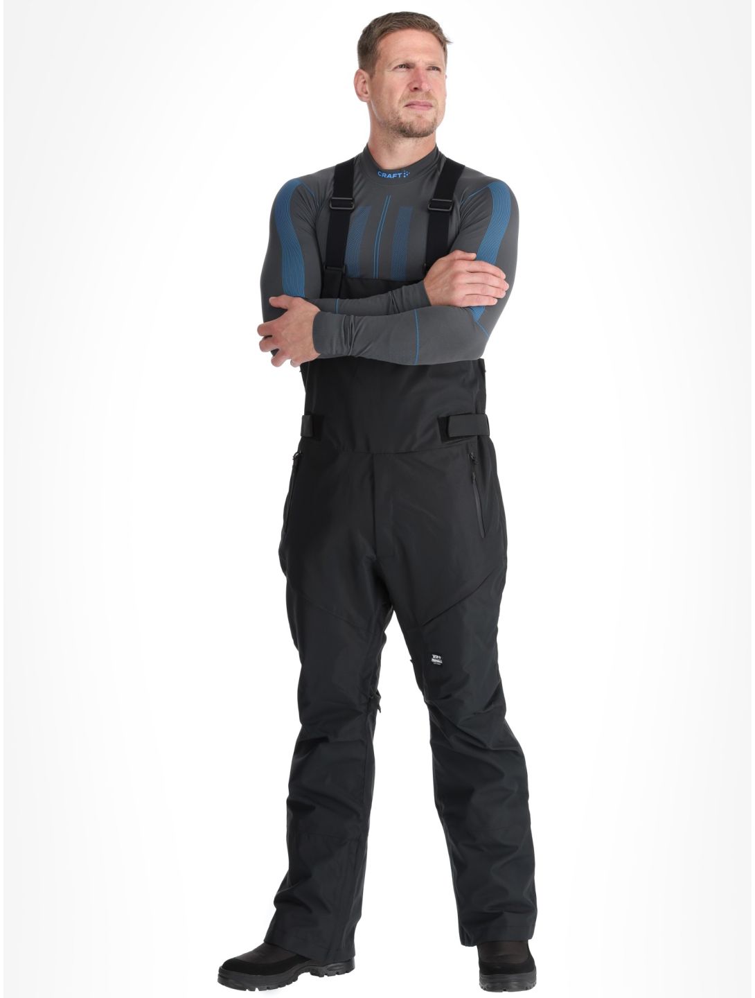 Rehall, Moonbeam-R ski pants men Black black 