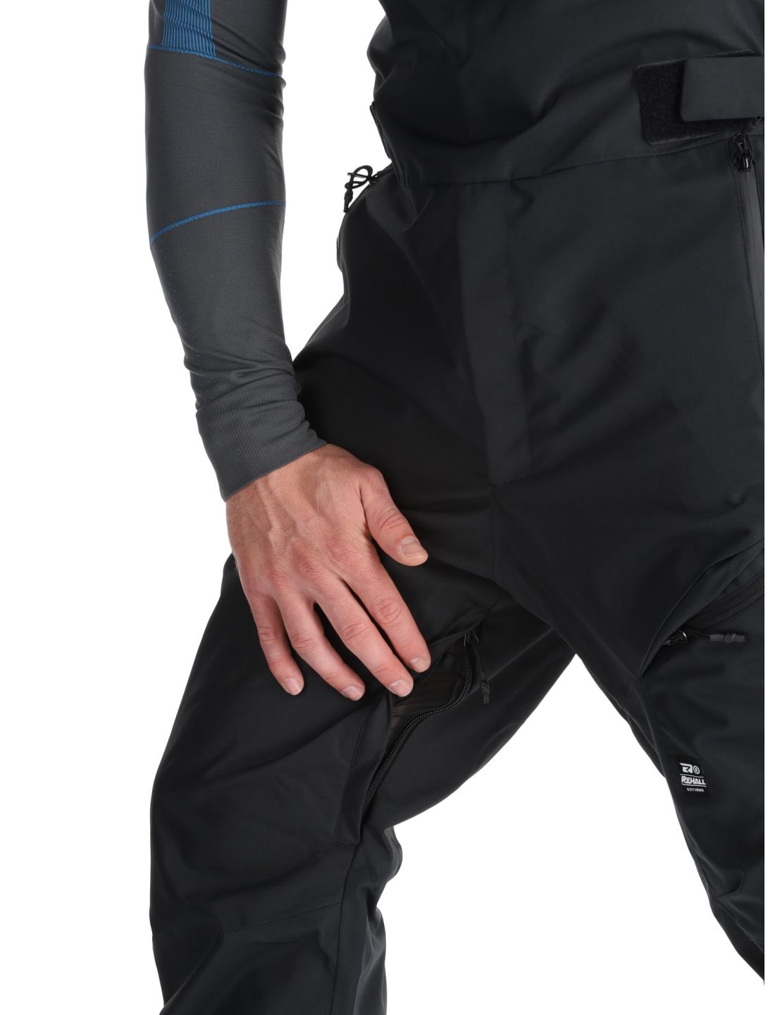 Rehall, Moonbeam-R ski pants men Black black 