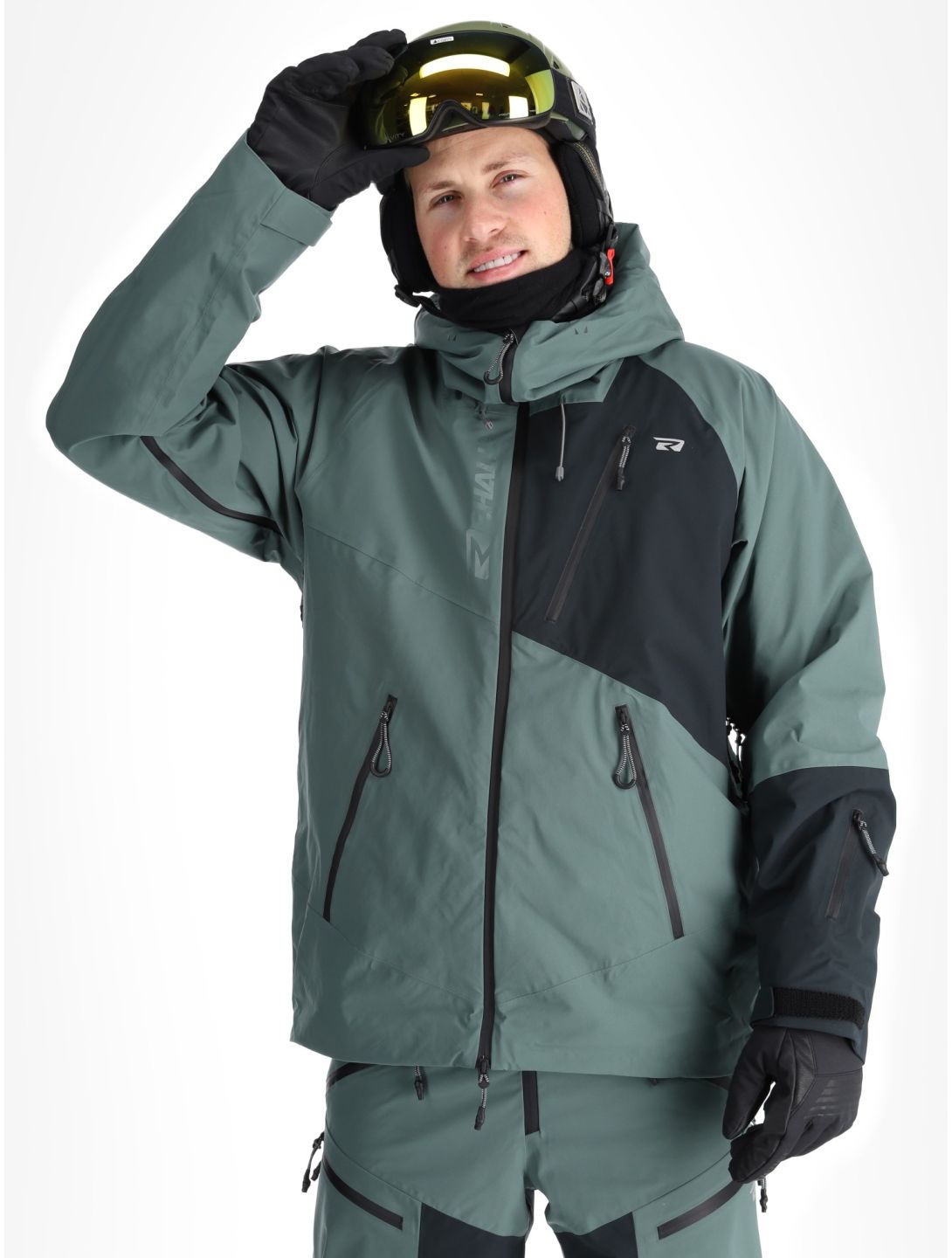 Rehall, Nevado-R ski jacket men Fender Green green 