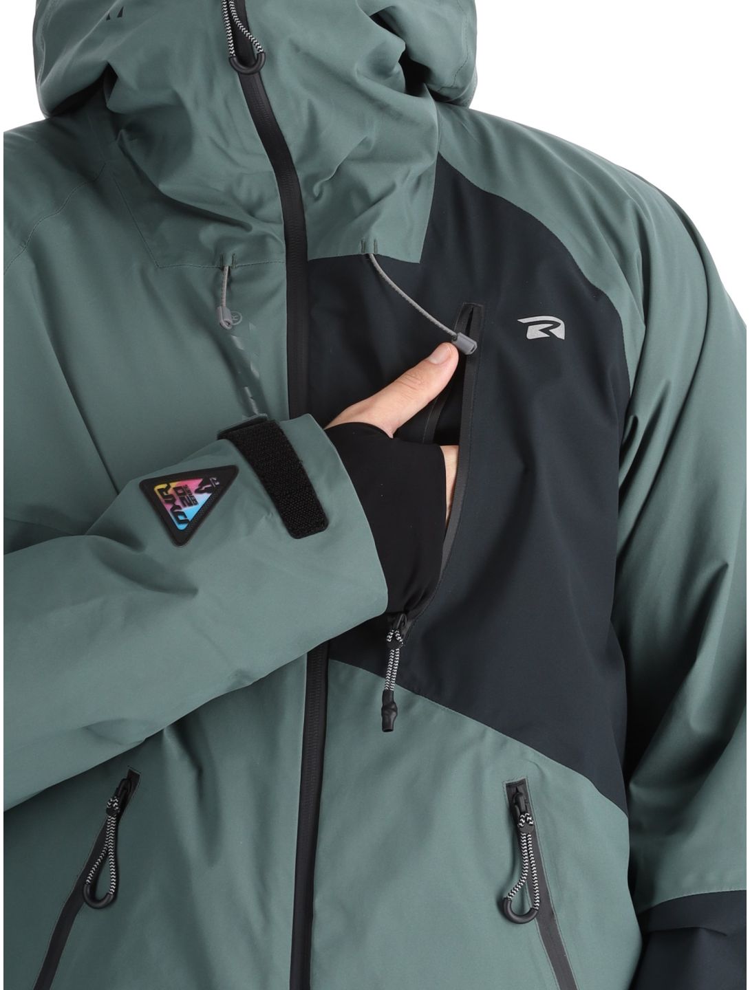 Rehall, Nevado-R ski jacket men Fender Green green 