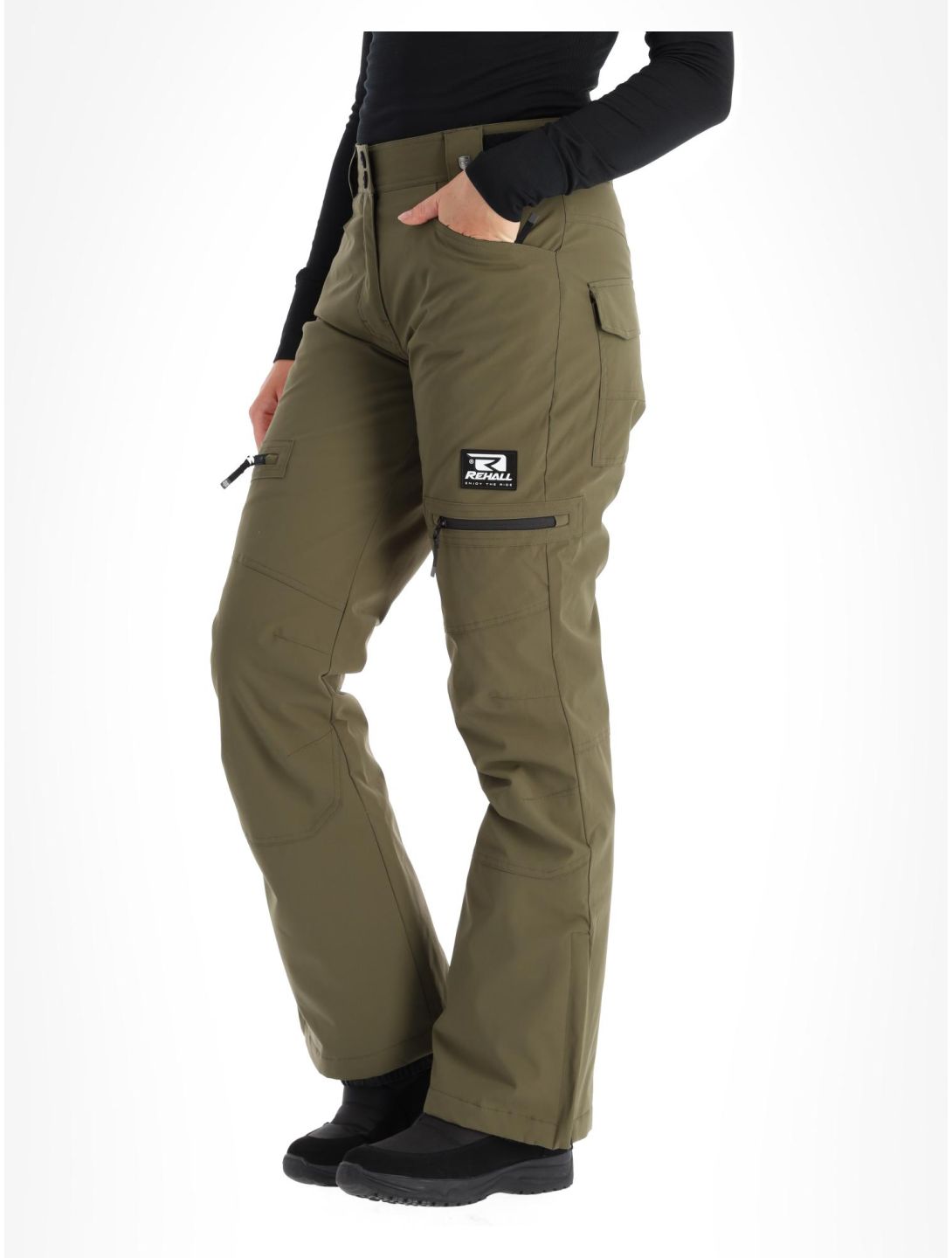 Rehall, Nori-R ski pants women Olive green 