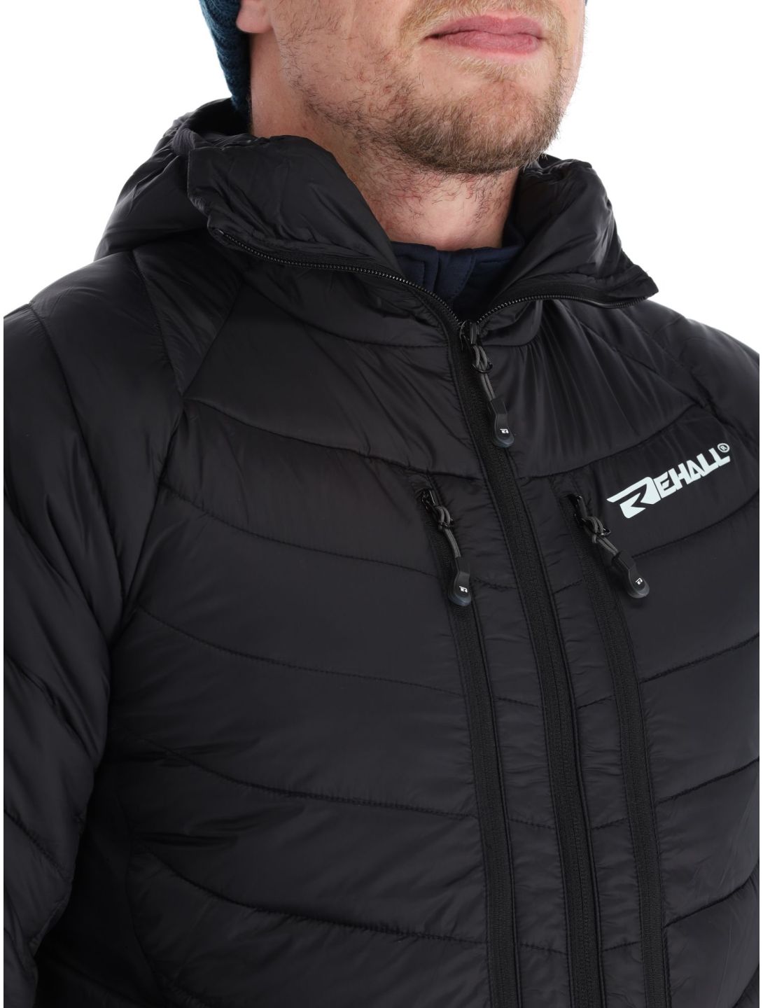 Rehall, Poke-R down jacket men Black black 