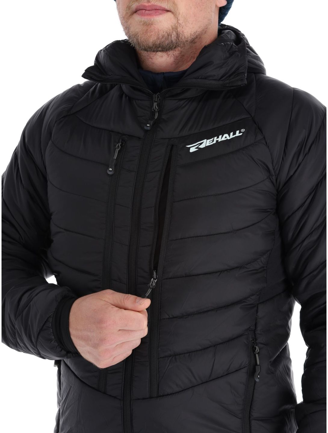 Rehall, Poke-R down jacket men Black black 