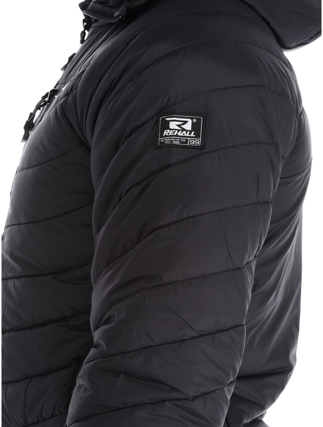 Rehall, Poke-R down jacket men Black black 