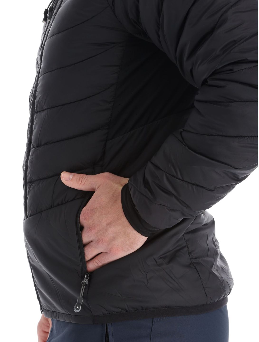 Rehall, Poke-R down jacket men Black black 