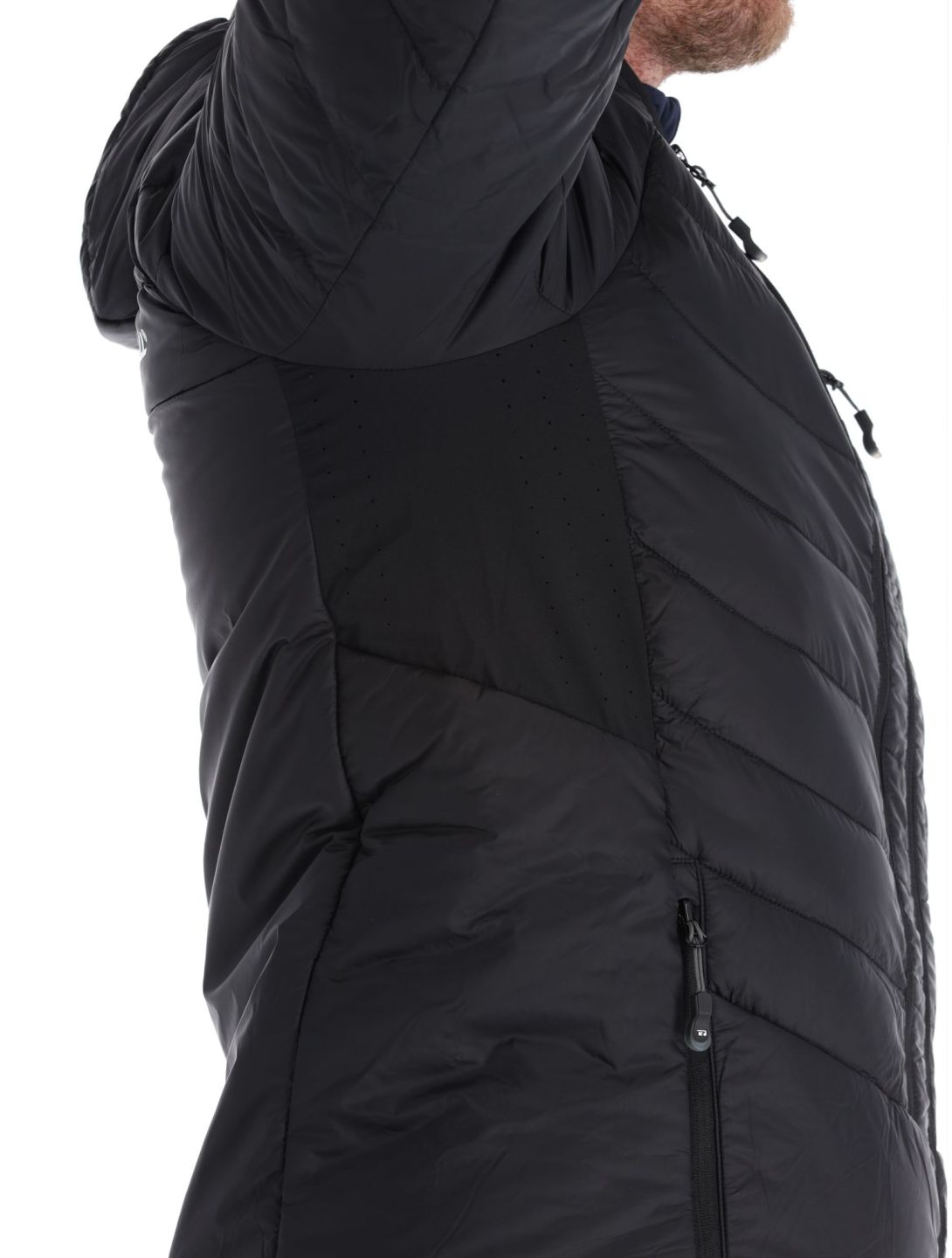 Rehall, Poke-R down jacket men Black black 