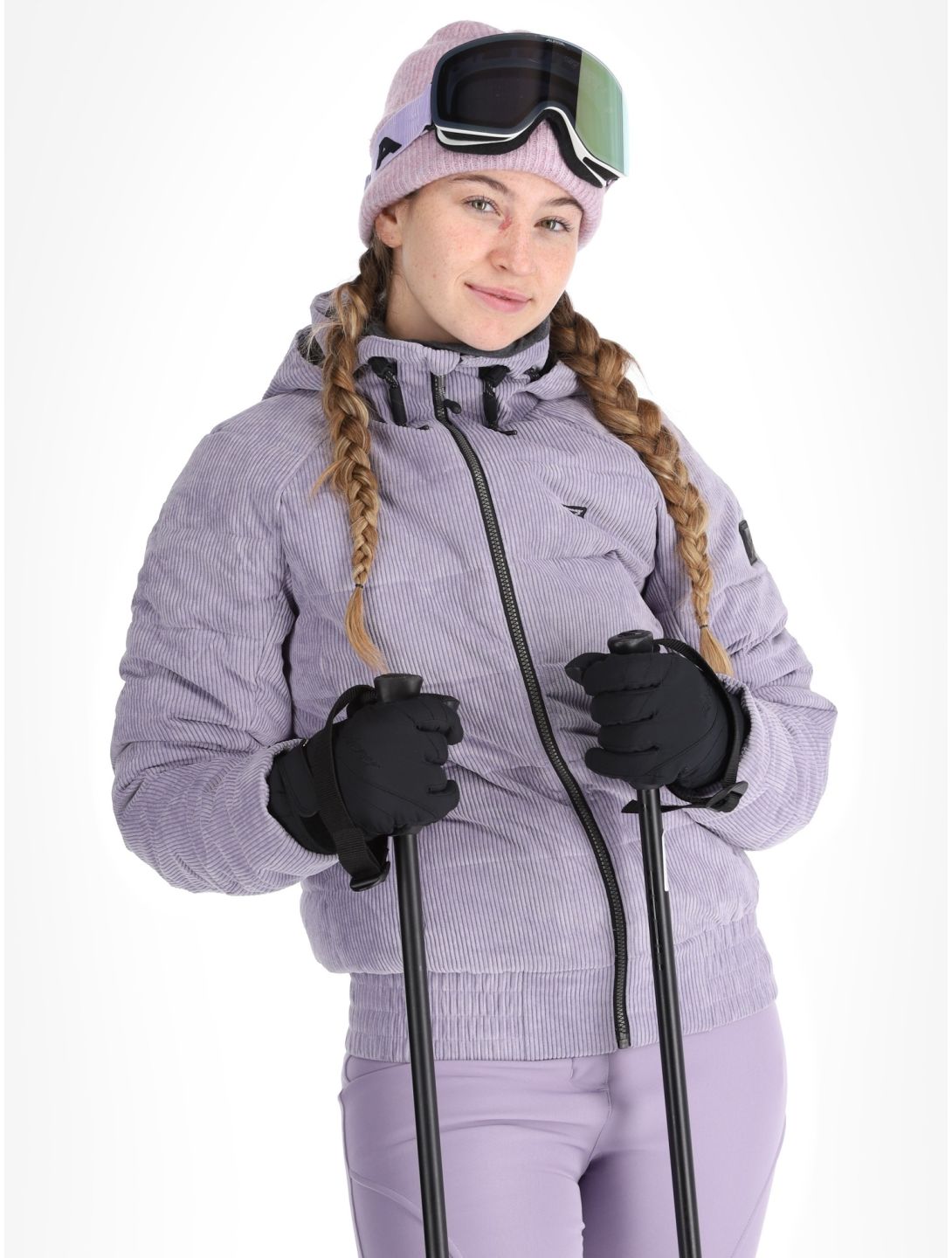 Rehall, Puffy-R ski jacket women Dusk purple 