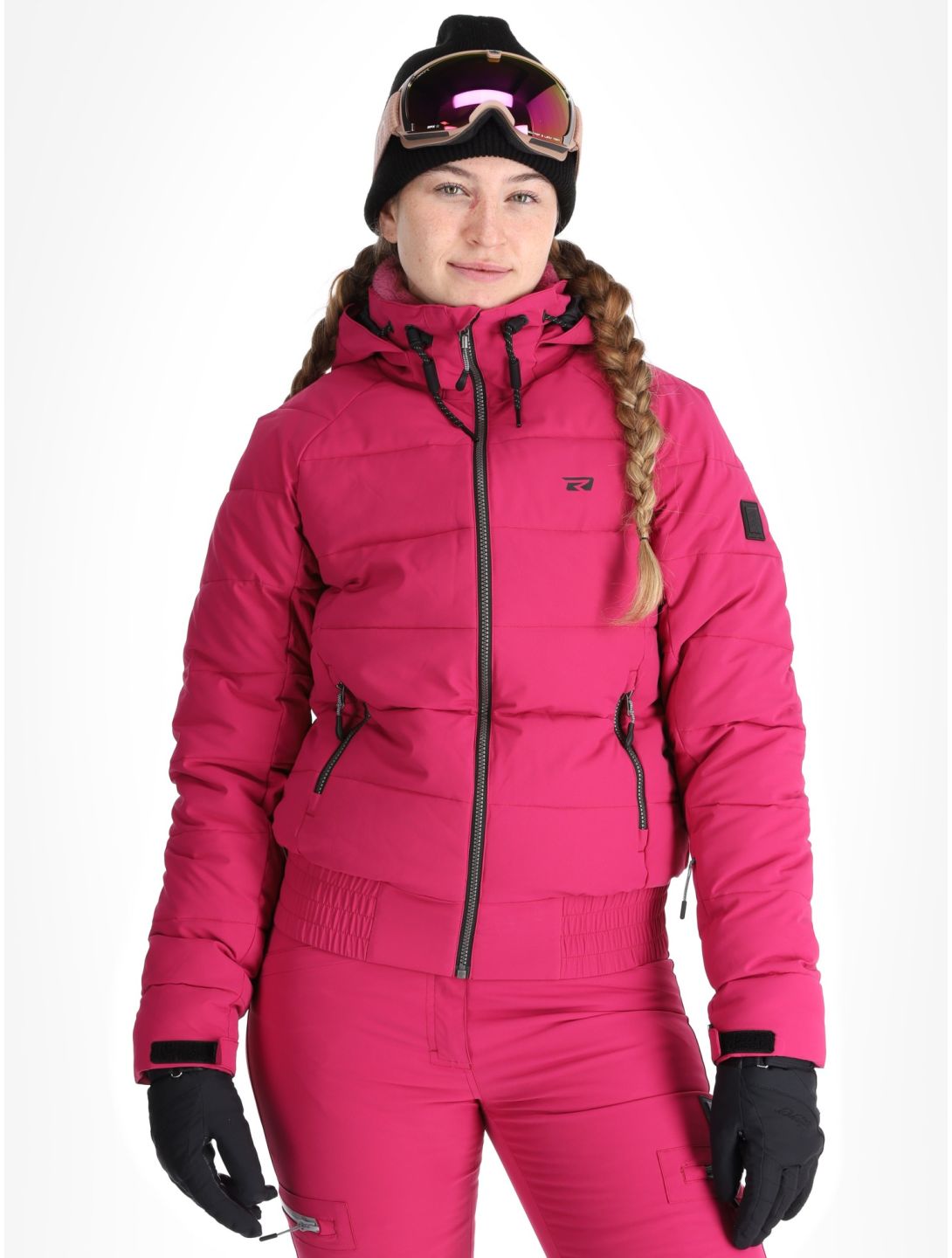 Rehall, Puffy-R ski jacket women Festival Fuchsia purple 