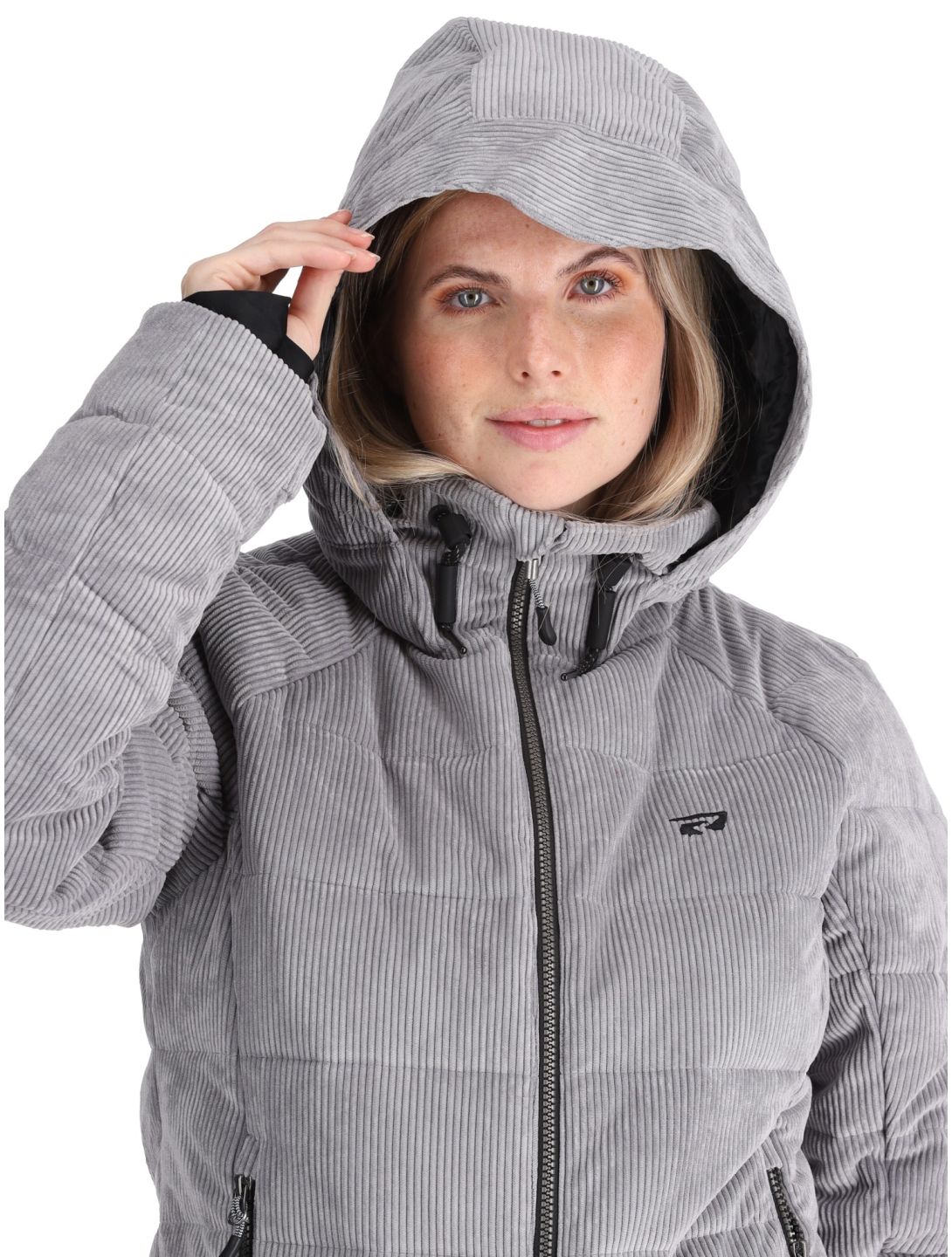 Rehall, Puffy-R ski jacket women Sleet grey 