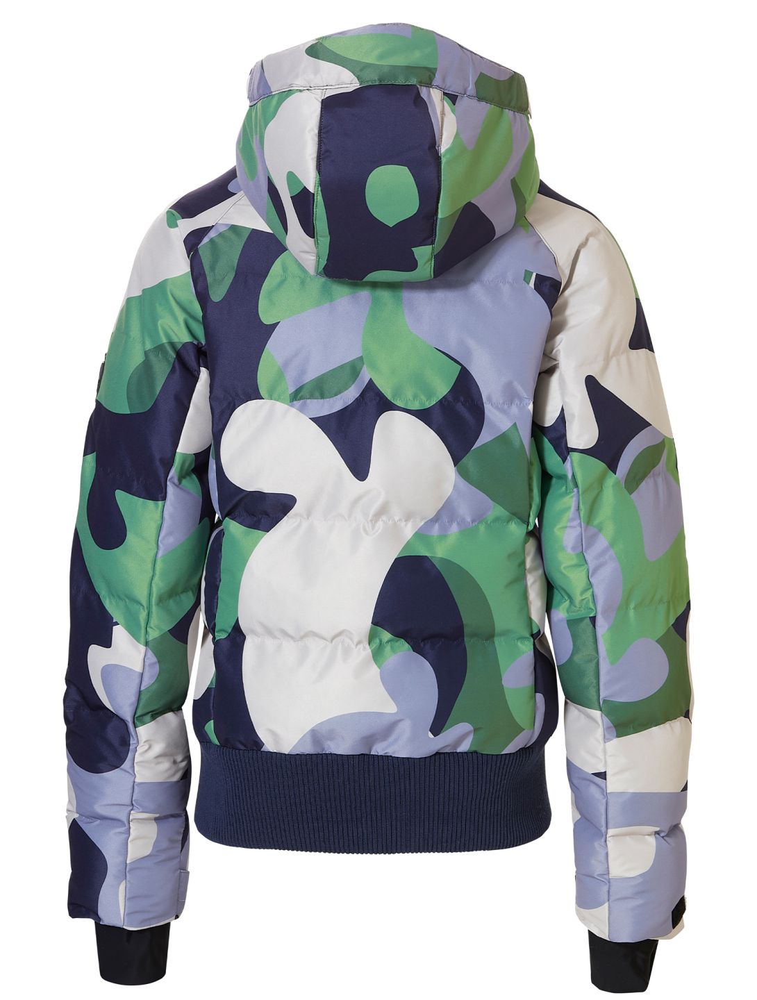 Rehall, Puffy-R ski jacket kids Camo Frost green 