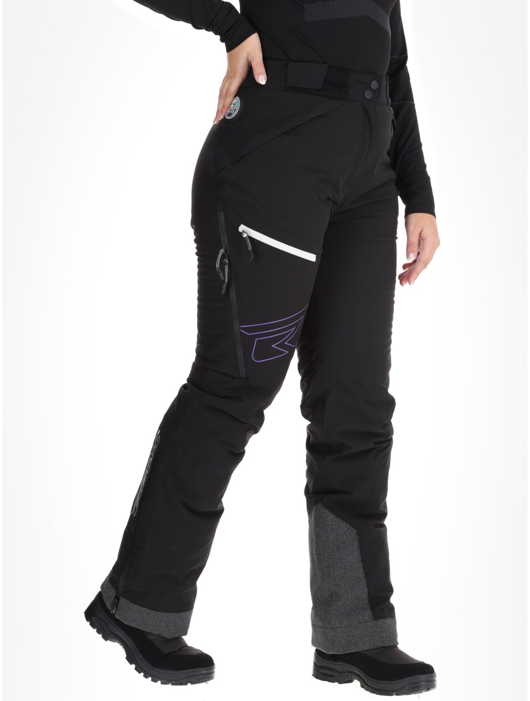 Rehall, Revolut-R ski pants women Caviar black 