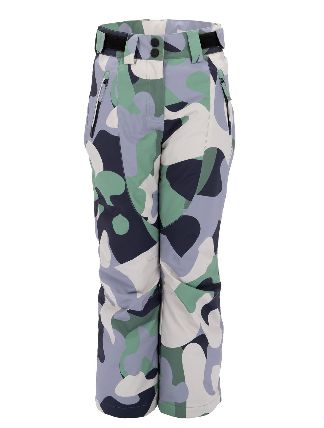 Rehall, Romana-R ski pants kids Camo Frost green 