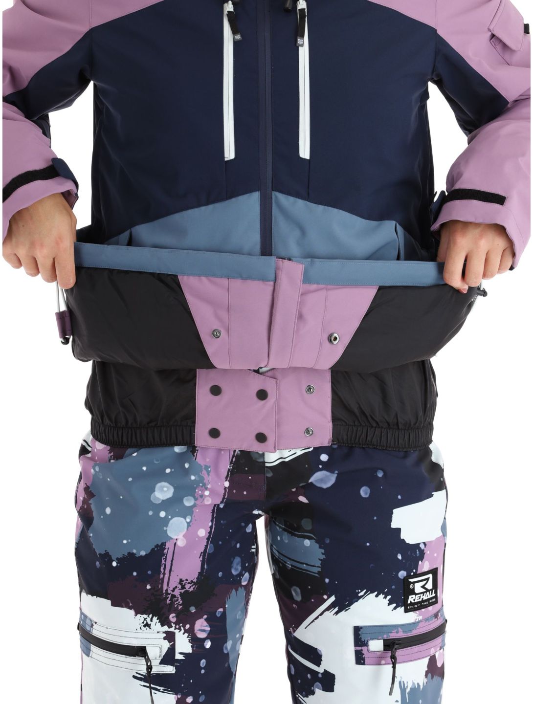 Rehall, Rome-R ski jacket women Lavender blue, purple 