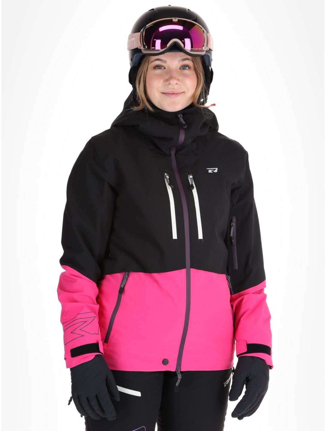 Rehall, Sabinio-R ski jacket women Pink black, pink 