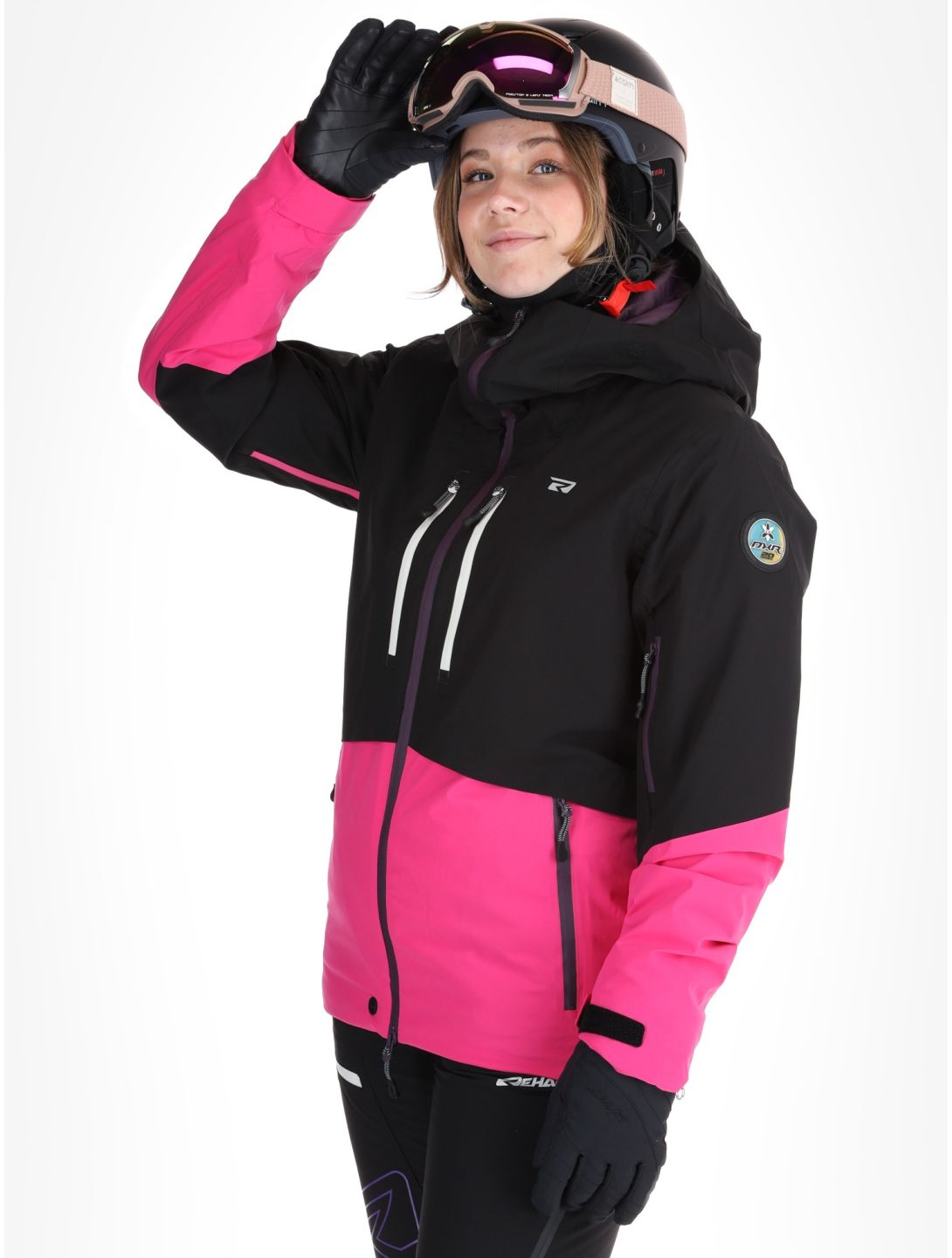 Rehall, Sabinio-R ski jacket women Pink black, pink 