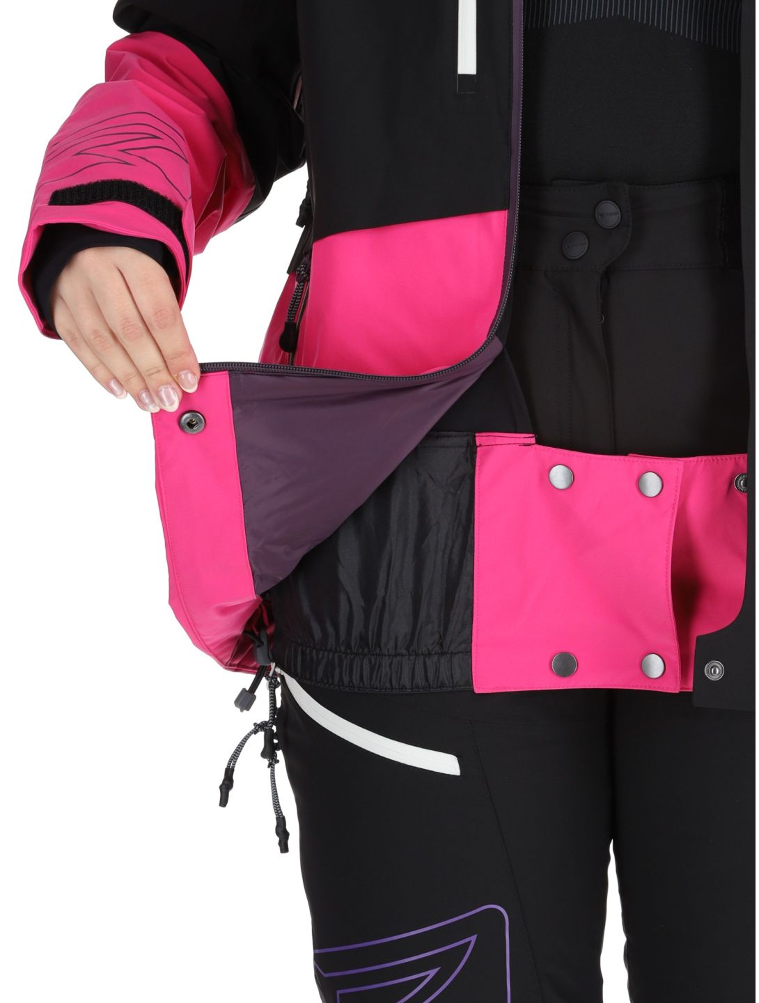 Rehall, Sabinio-R ski jacket women Pink black, pink 