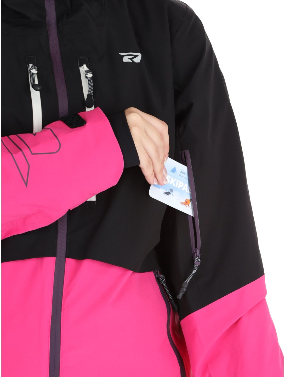 Rehall, Sabinio-R ski jacket women Pink black, pink 