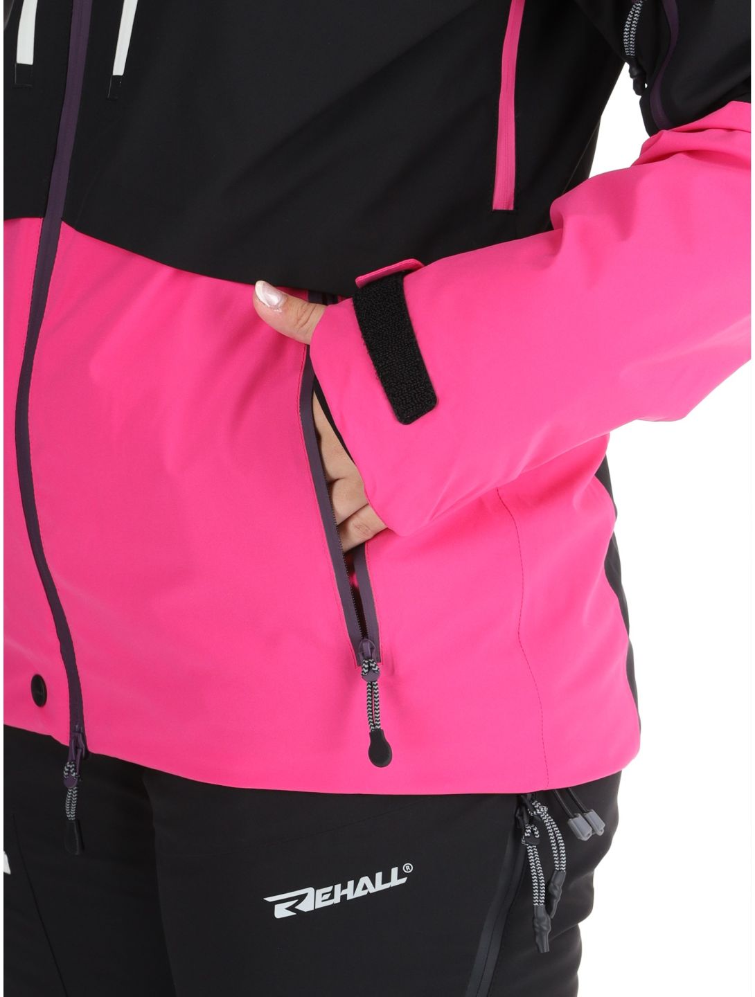 Rehall, Sabinio-R ski jacket women Pink black, pink 