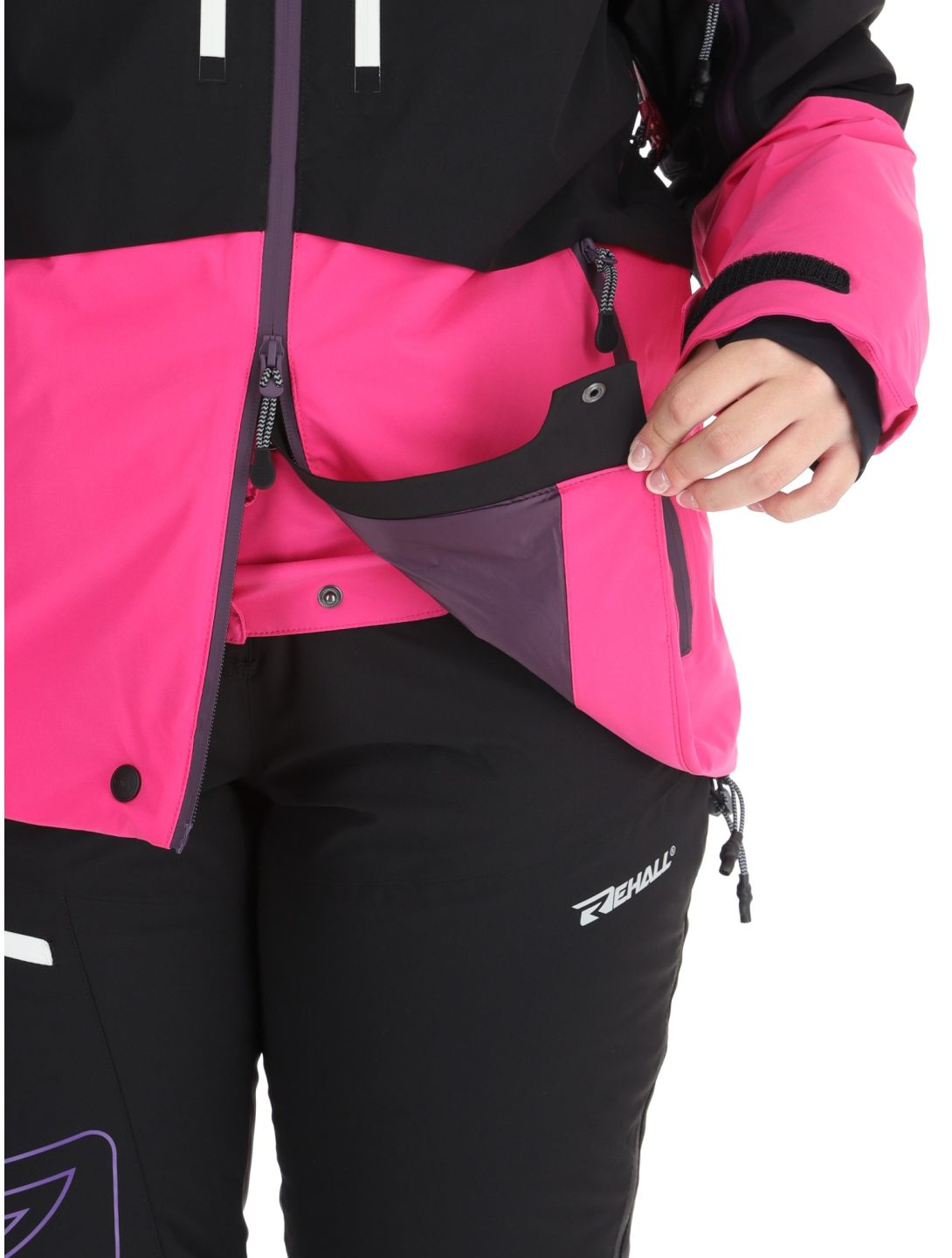 Rehall, Sabinio-R ski jacket women Pink black, pink 