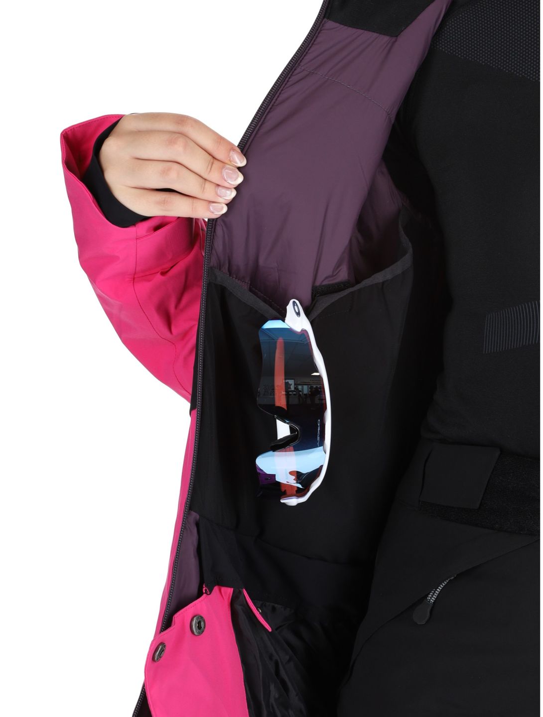 Rehall, Sabinio-R ski jacket women Pink black, pink 