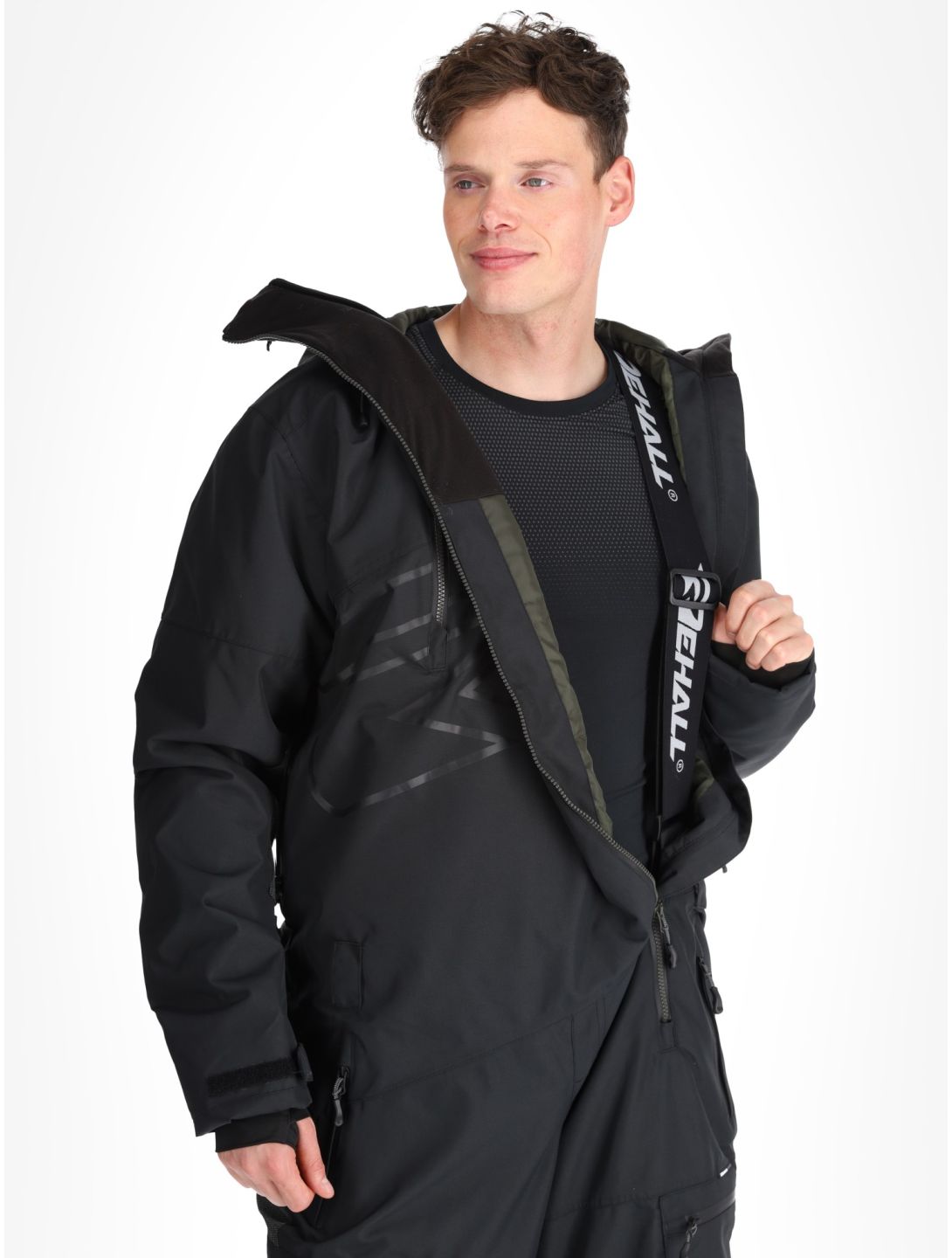 Rehall, Sidley-R ski suit men Black black 