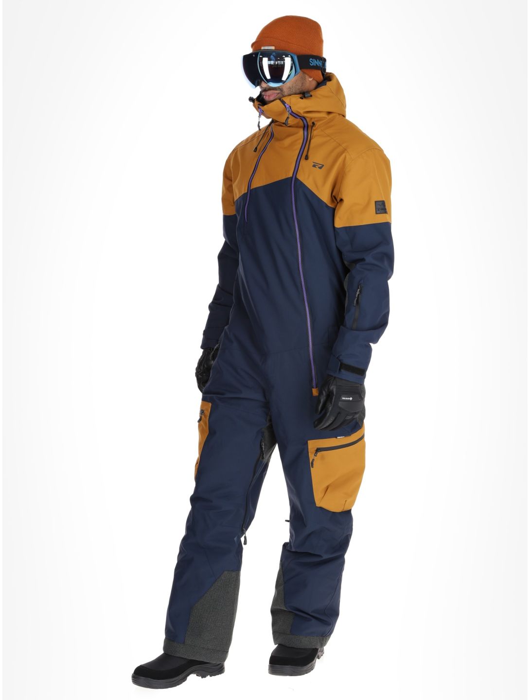 Rehall, Sidley-R ski suit men Cathay Spice brown 