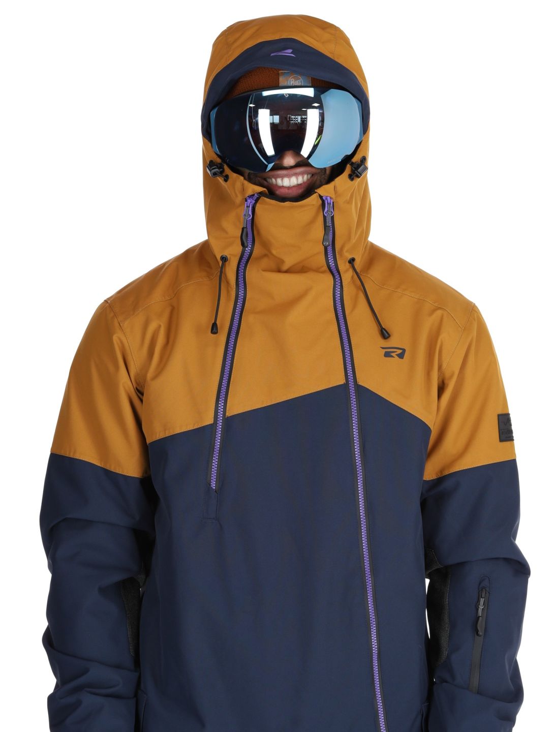 Rehall, Sidley-R ski suit men Cathay Spice brown 