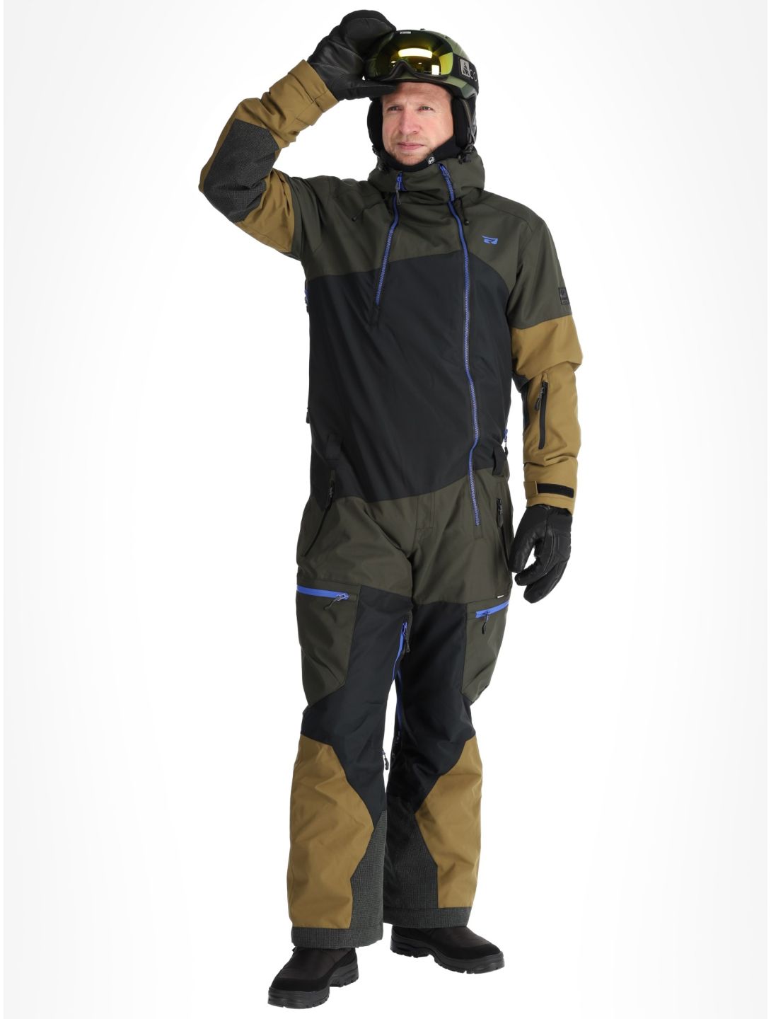 Rehall, Sidley-R ski suit men Military Olive green 