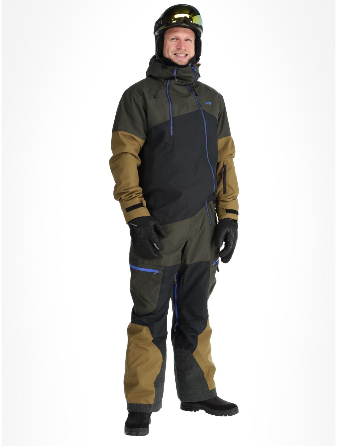 Rehall, Sidley-R ski suit men Military Olive green 