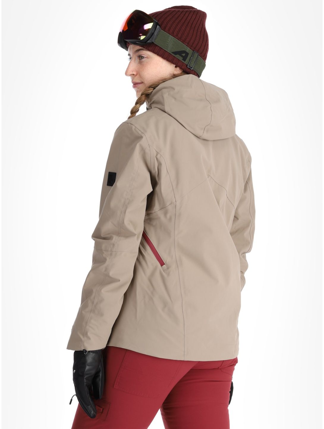 Rehall, Skye-R ski jacket women Brindle beige 