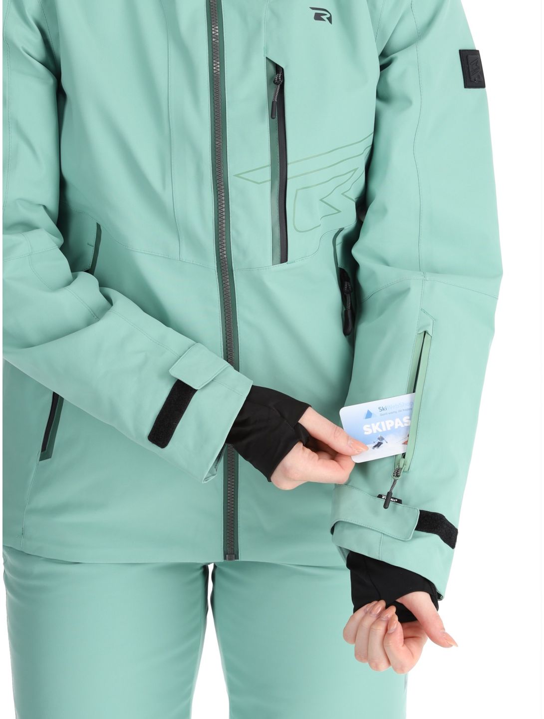 Rehall, Skye-R ski jacket women Feldspar green 