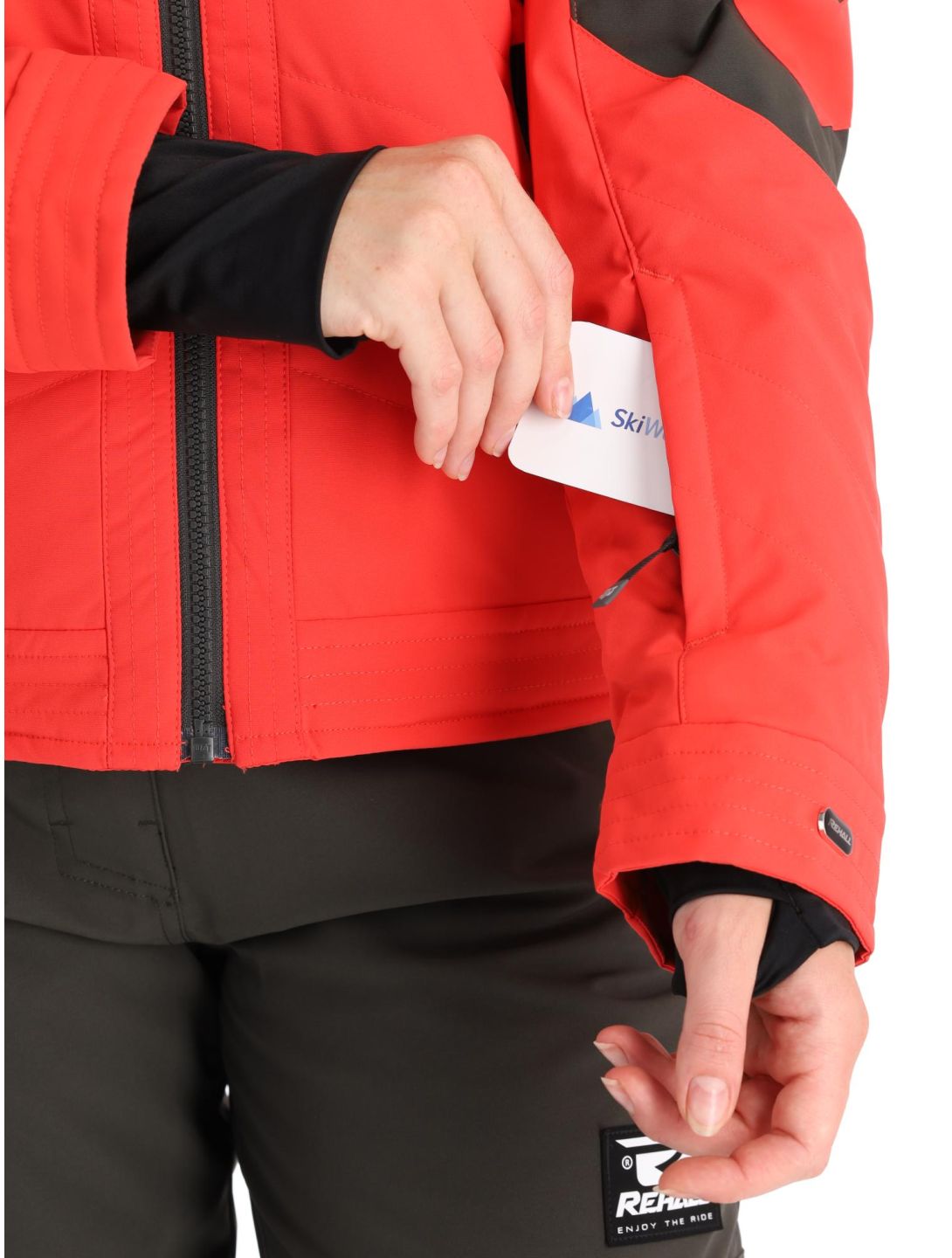 Rehall, Soof-R ski jacket women Hibiscus Red red 