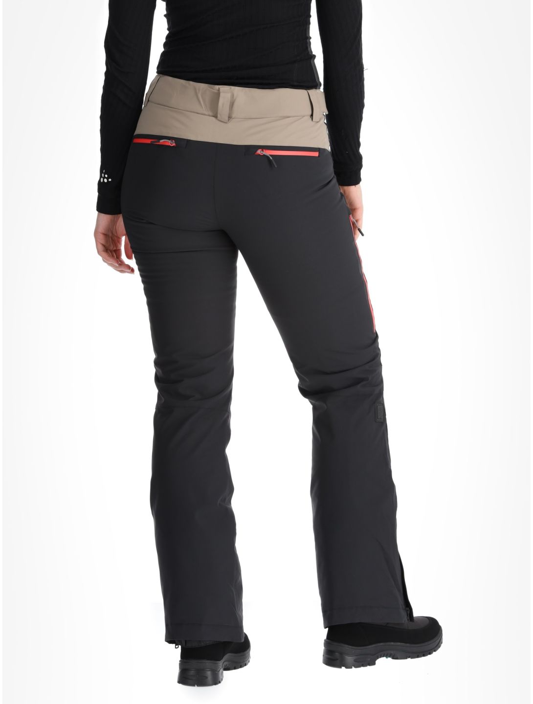 Rehall, Stormy-R ski pants women Caviar black 