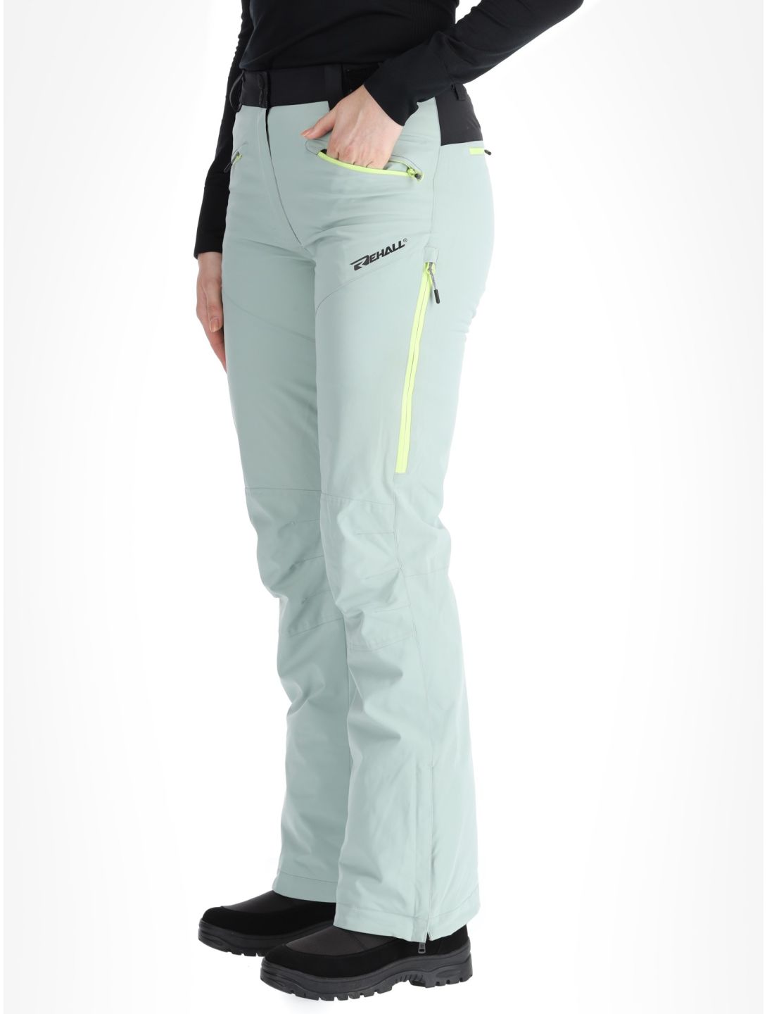 Rehall, Stormy-R ski pants women Jadeite grey 