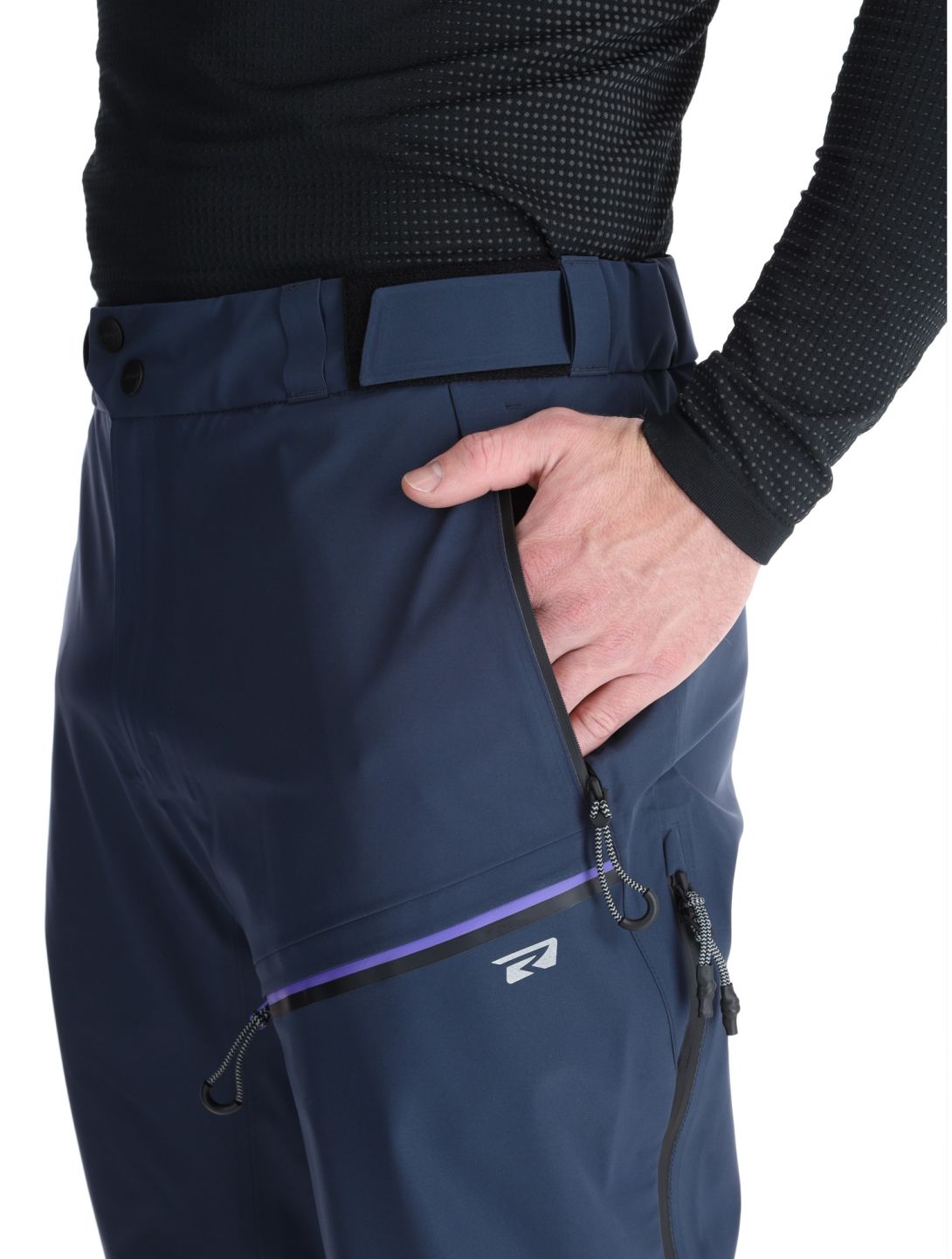 Rehall, Sugar-R hardshell ski pants men Navy blue 