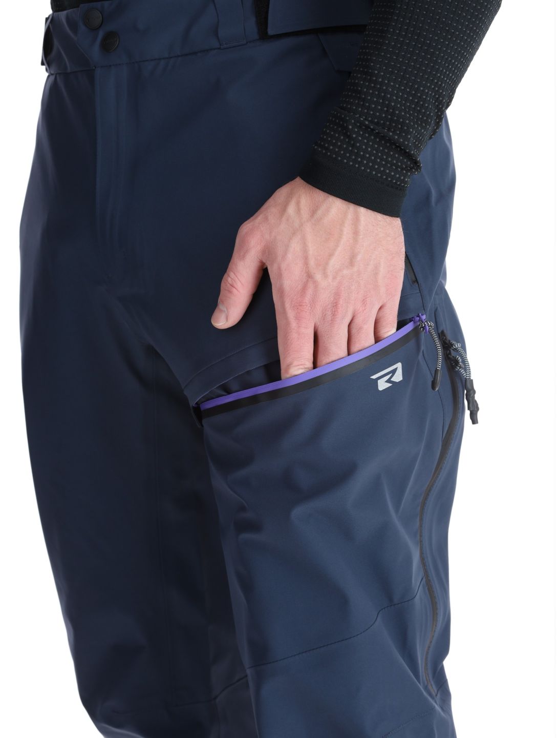 Rehall, Sugar-R hardshell ski pants men Navy blue 