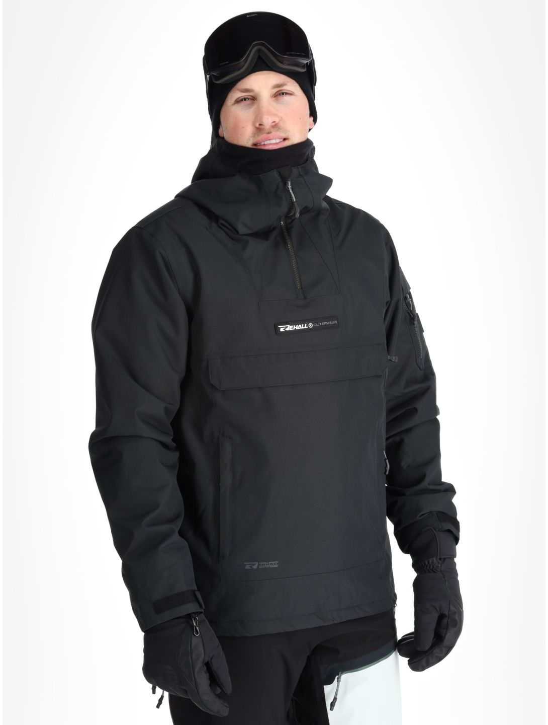 Rehall, Tabor-R winter anorak men Black black 