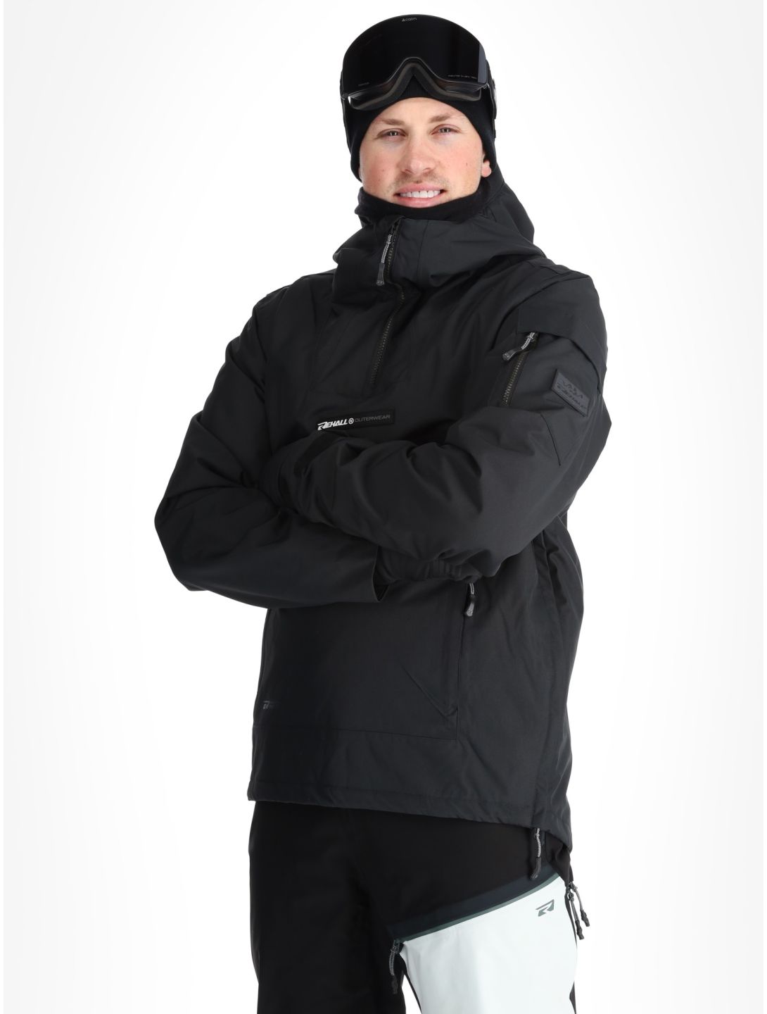 Rehall, Tabor-R winter anorak men Black black 