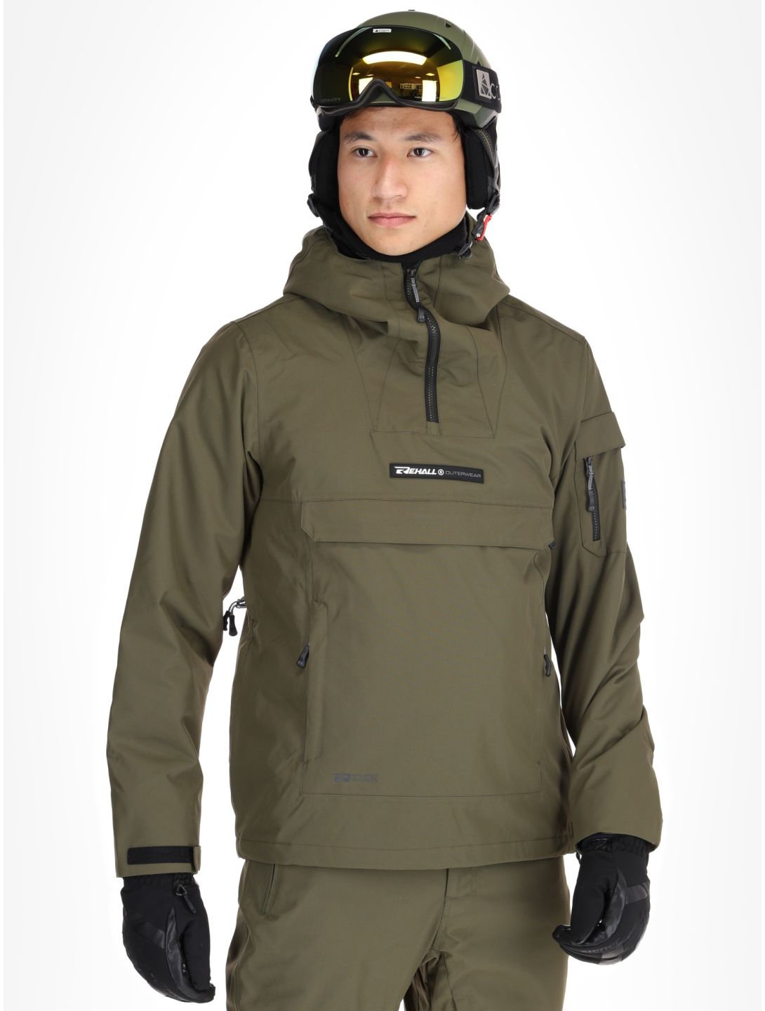 Rehall, Tabor-R winter anorak men Olive green 